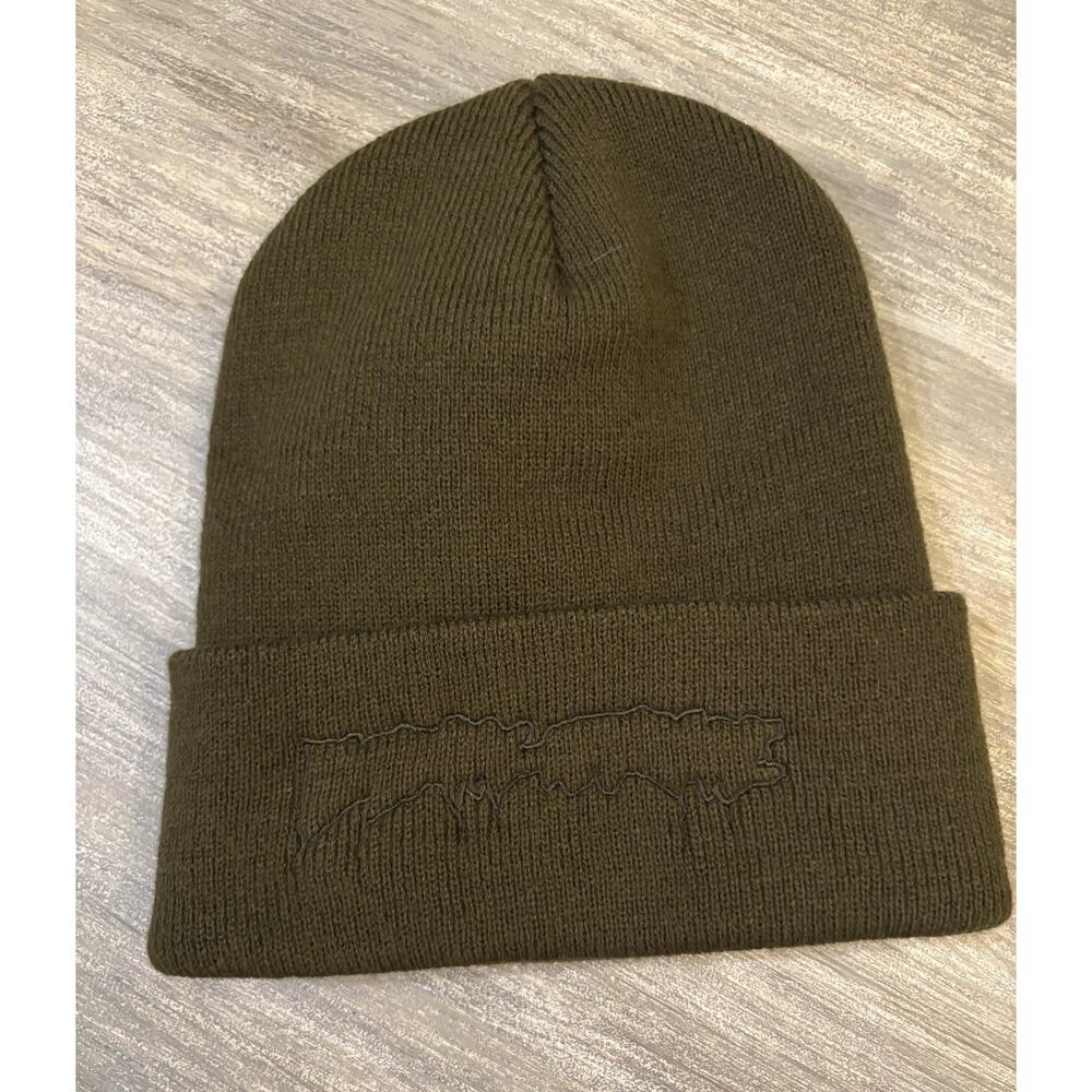 F*cking Awesome Drip Embroidered Beanie Hat 100% Acrylic Skater Streetwear